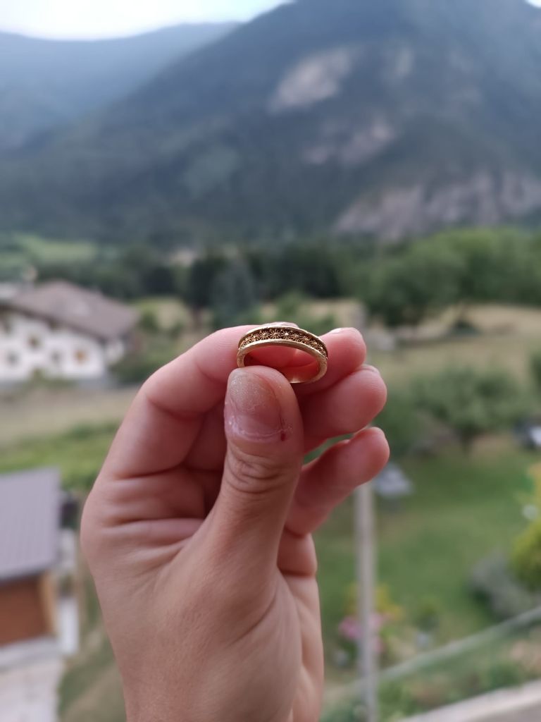 Recupero anello perso a Cumiana (TO)