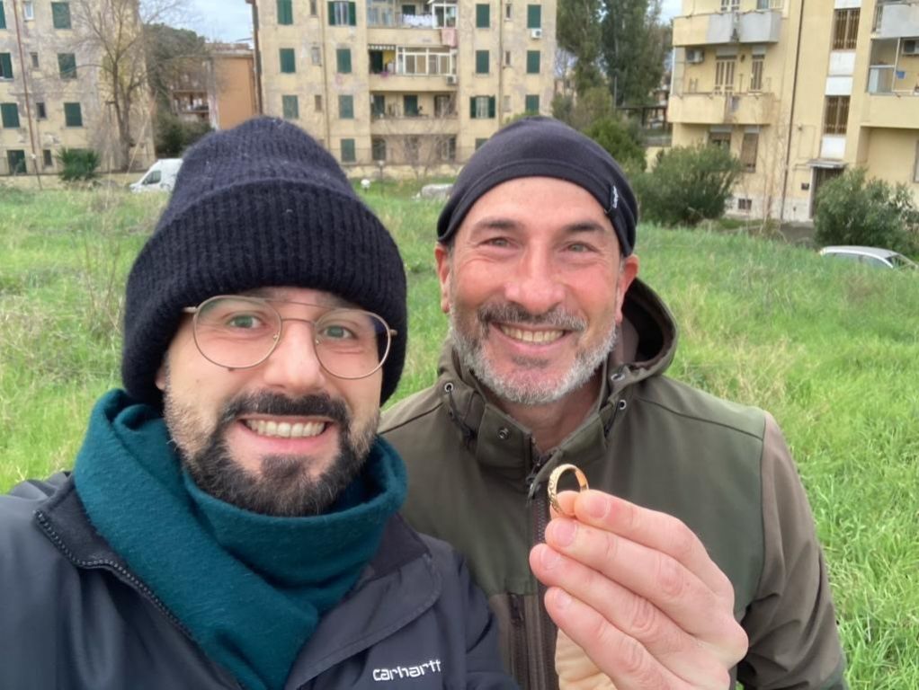 Recupero anello perso a Roma Tor Marancia (RM)