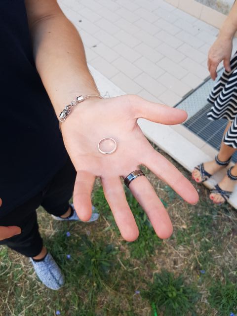 Recupero anello perso a Jesi (AN)