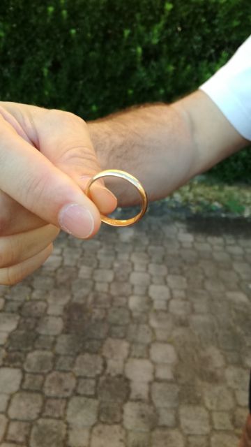 Recupero anello perso a Vicenza (VI)