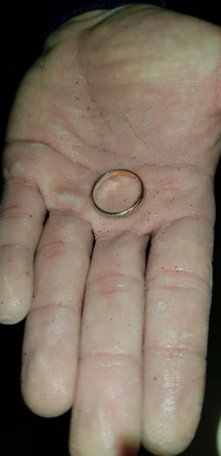 Recupero anello perso a Rosolina (RO)