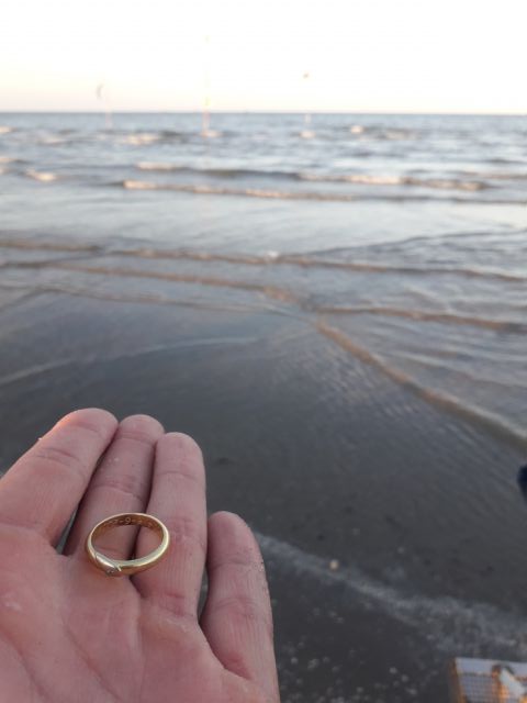 Recupero anello perso a Chioggia (VE)