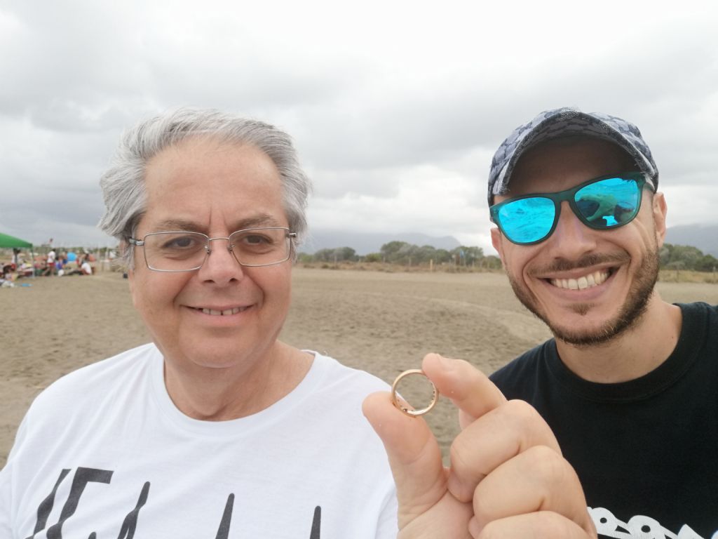 Recupero anello perso a Forte dei Marmi (LU)