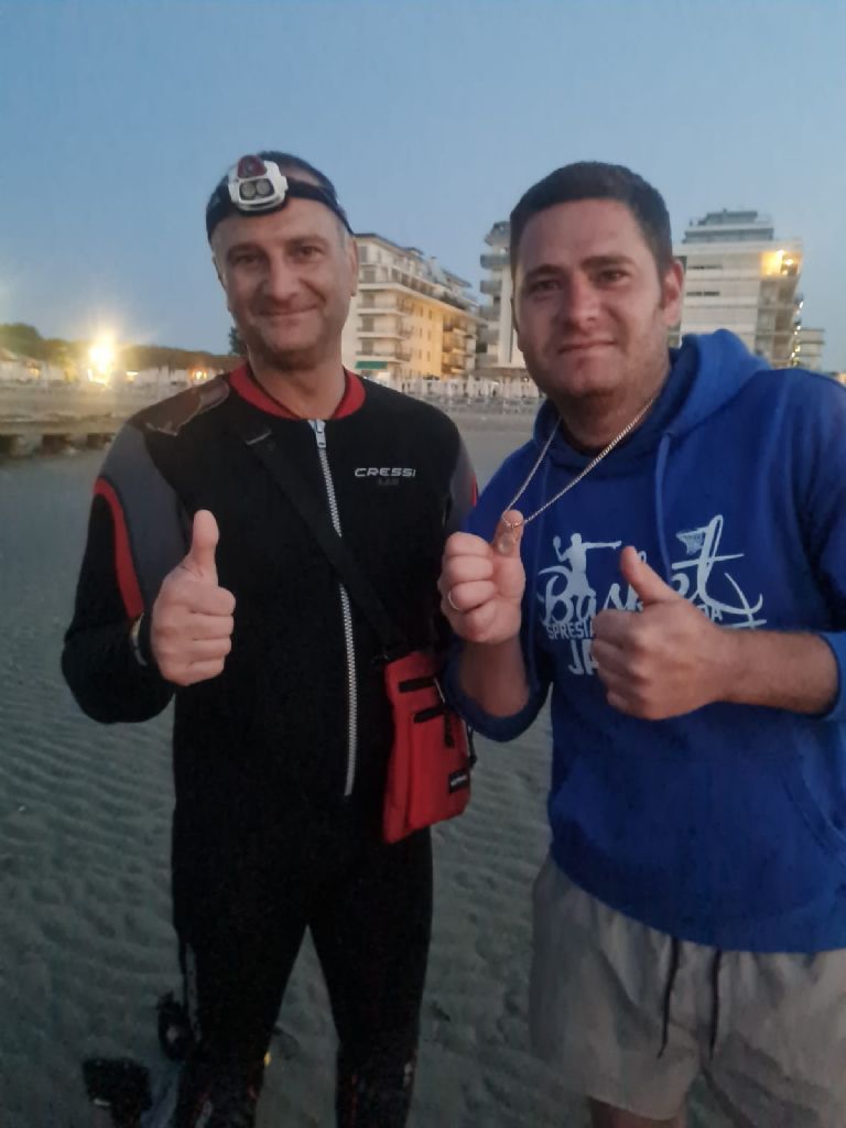 Recupero catenina perso a Jesolo (VE)