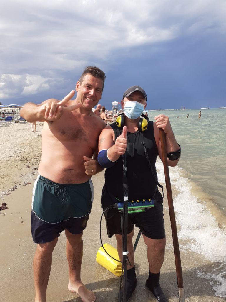 Recupero anello perso a Cesenatico (FC)