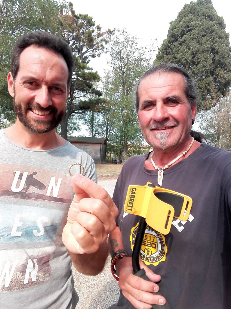 Recupero anello perso a Fauglia (PI)