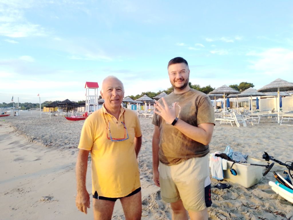 Recupero anello perso a Otranto (LE)