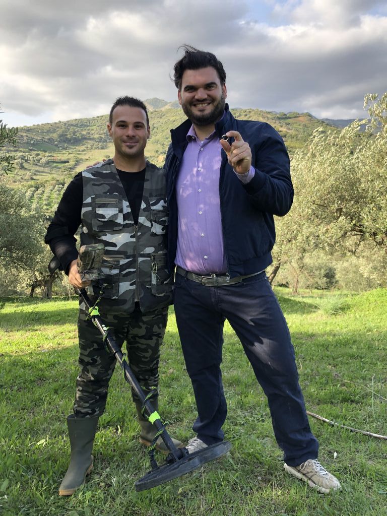 Recupero anello perso a Mezzojuso (PA)