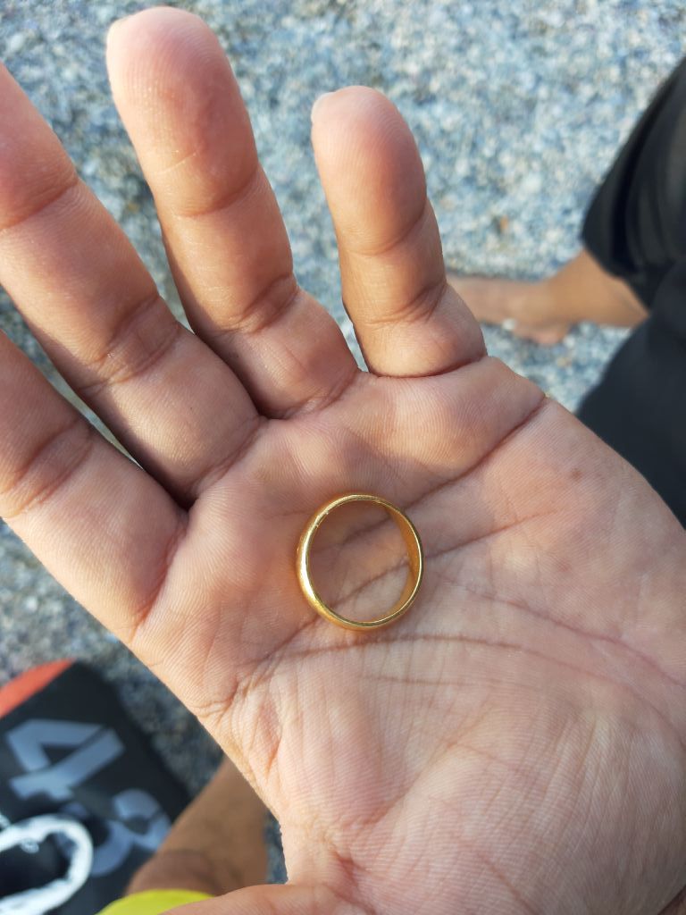Recupero anello perso a Desenzano del Garda (BS)